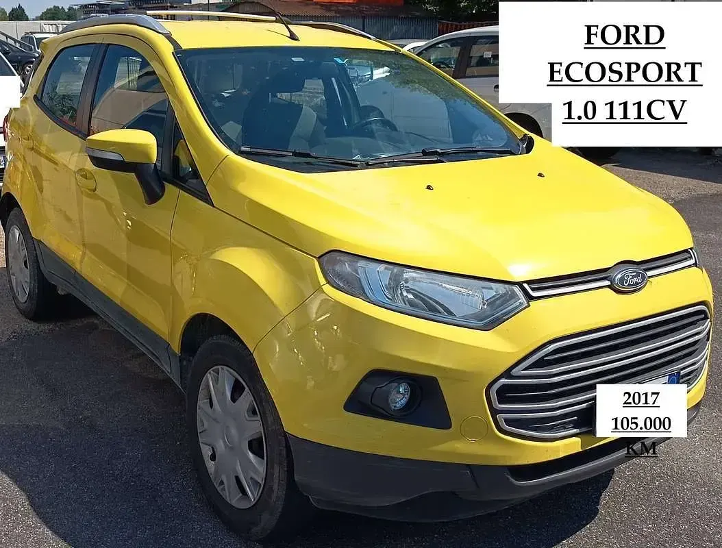 Usata Ford Ecosport 111 CV (81 kW) 2017 Giallo SUV