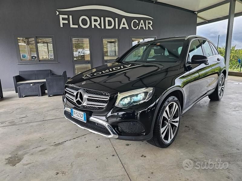 Usata Mercedes GLC250 204 CV (150 kW) 2018 Nero SUV