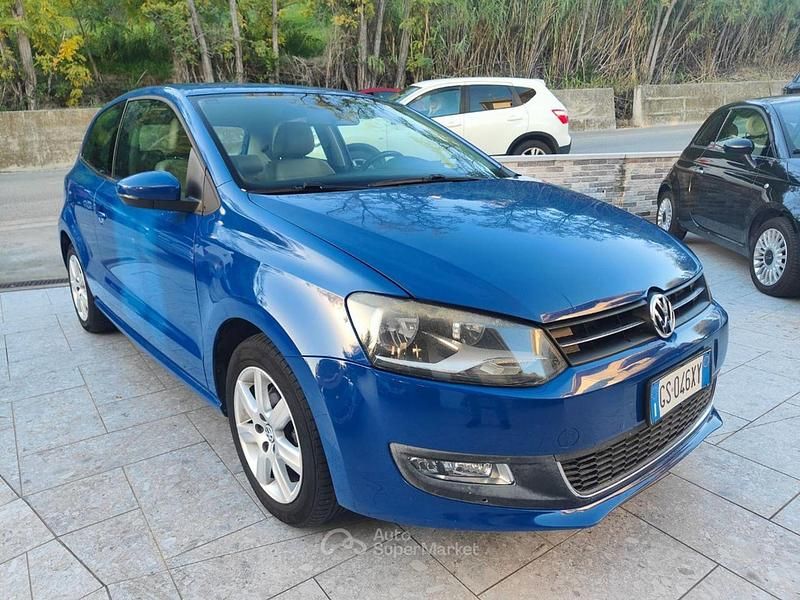Usata VW Polo 86 CV (63 kW) 2010 Blu Berlina