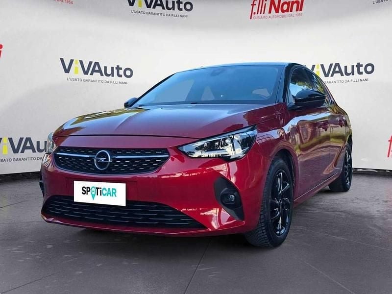 Rosso Usata 2020 Opel Corsa Elegance Due volumi | 10.200 € (Buon prezzo) - Immagine 1/4