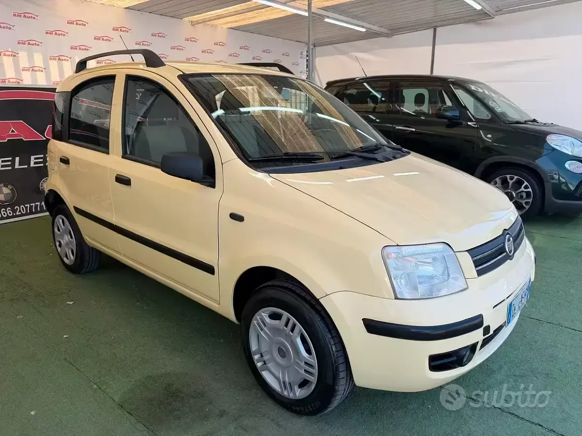 Usata Fiat Panda 60 CV (44 kW) 2007 Giallo Utilitaria