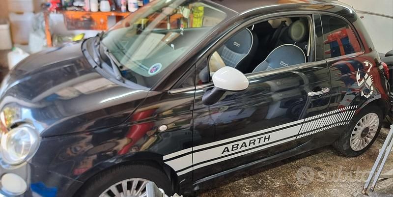 Usata Fiat 500 75 CV (55 kW) 2007 Nero Berlina