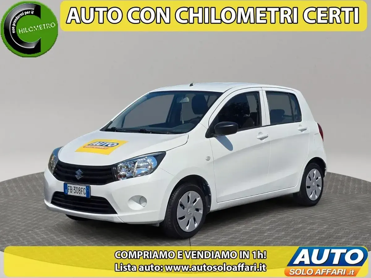 Usata Suzuki Celerio 67 CV (49 kW) 2015 Bianco Utilitaria