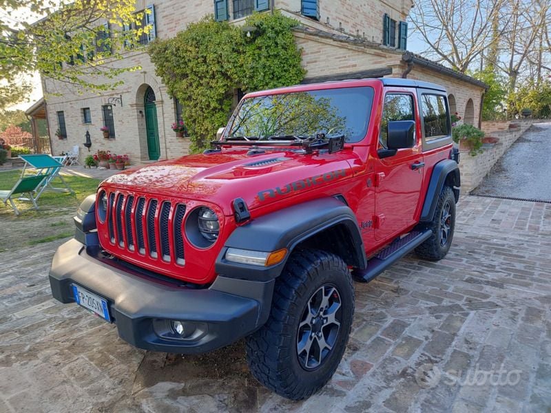 Rosso Usata 2018 Jeep Wrangler Rubicon SUV | 43.500 € (Ottimo prezzo) - Immagine 1/4