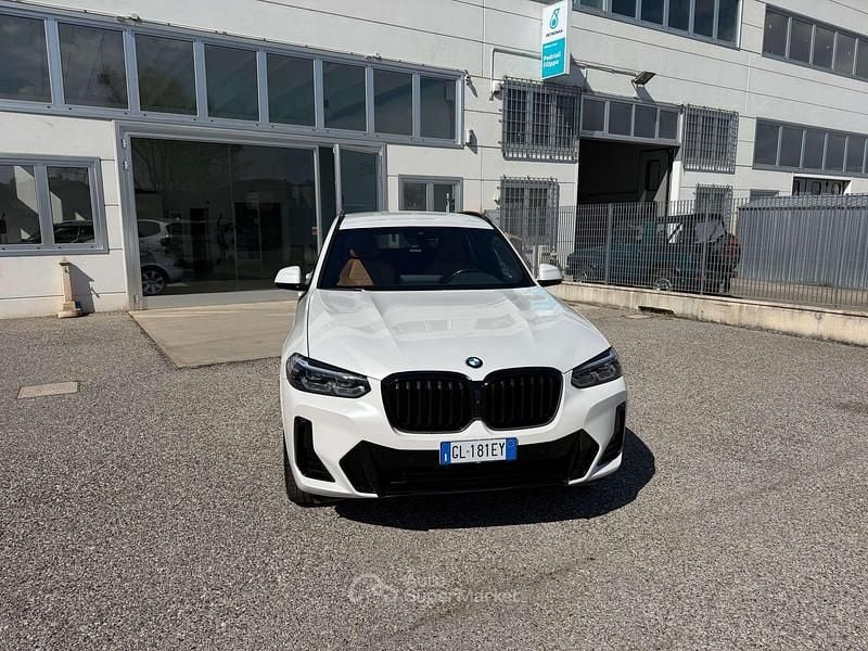 Usata BMW X3 M Sport 190 CV (139 kW) 2022 Bianco SUV