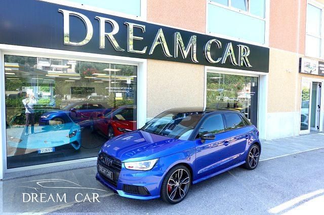 Usata Audi S1 Ambiente 231 CV (169 kW) 2016 Blu metallizzato Utilitaria