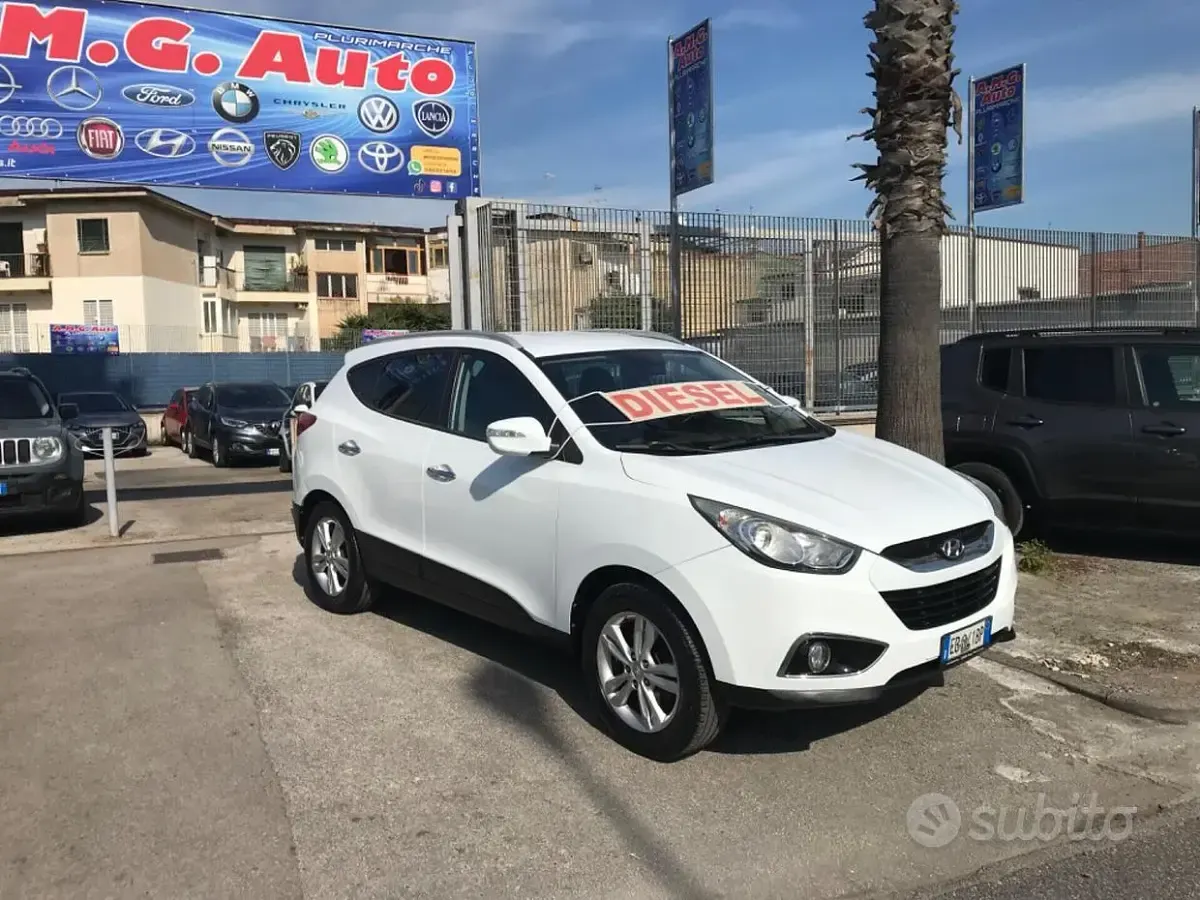 Usata Hyundai ix35 Classic 136 CV (100 kW) 2010 Bianco SUV