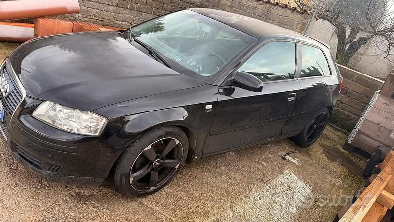 Usata Audi A3 150 CV (110 kW) 2003 Nero Utilitaria