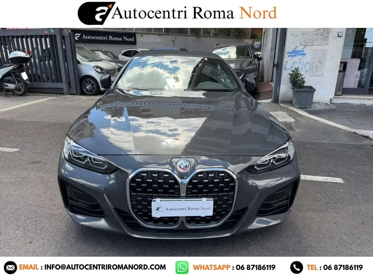 Usata BMW 420 Cabriolet M Sport 190 CV (139 kW) 2023 Grigio Cabrio