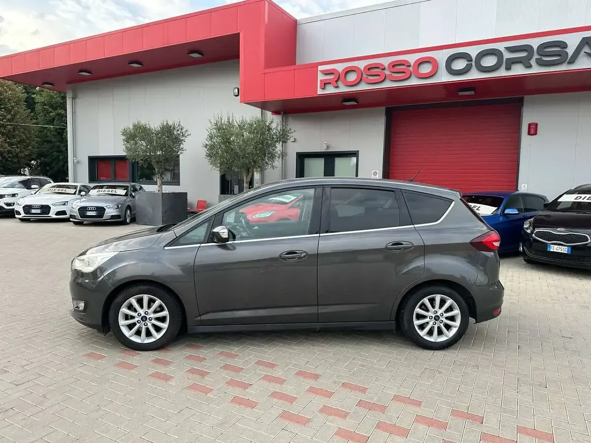 Usata Ford C-MAX Titanium S 120 CV (88 kW) 2015 Grigio Monovolume