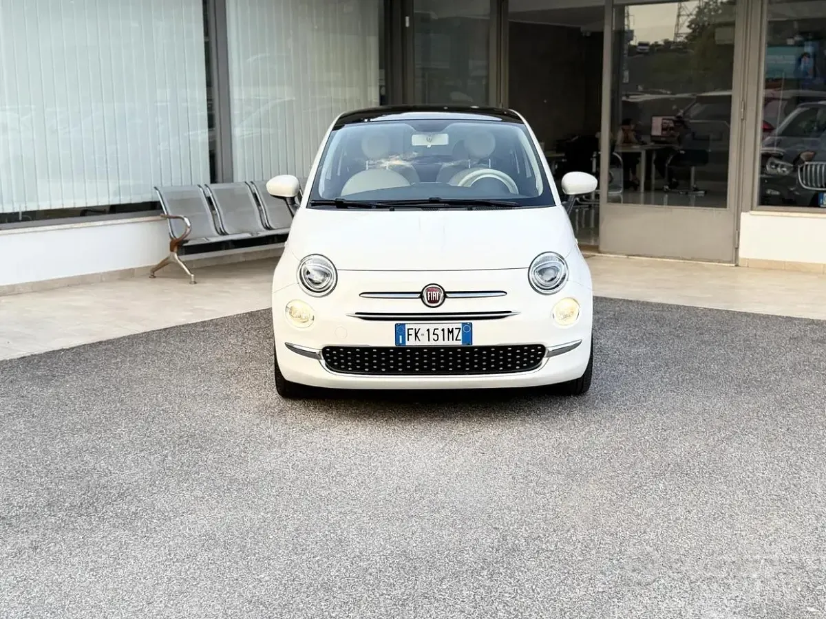 Usata Fiat 500 69 CV (50 kW) 2017 Bianco Berlina