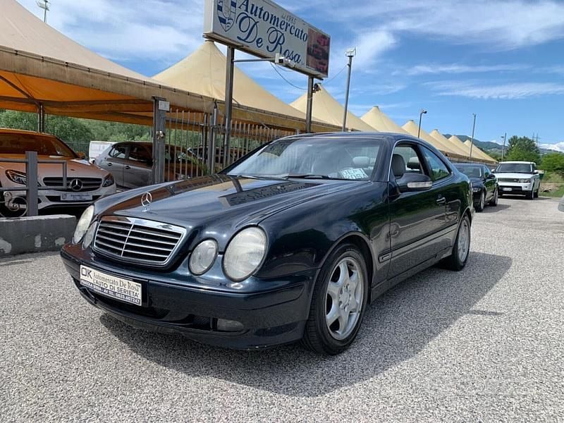 Usata Mercedes CLK200 Elegance 163 CV (119 kW) 2000 Blu Coupé