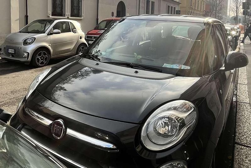 Usata Fiat 500L 95 CV (69 kW) 2017 Nero Monovolume