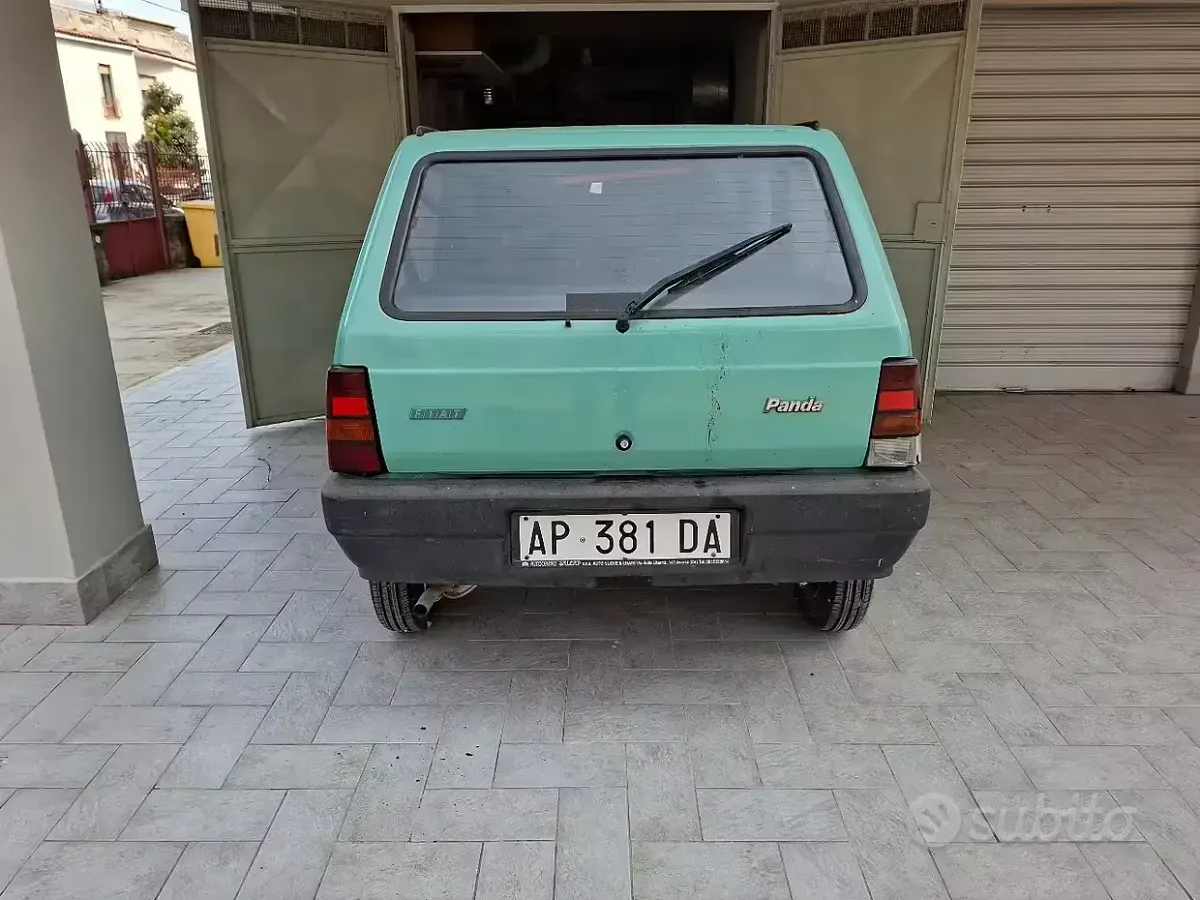 Usata Fiat Panda 39 CV (28 kW) 1997 Verde Berlina