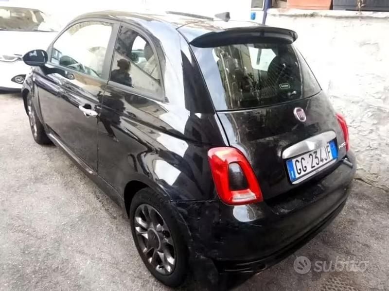 Usata Fiat 500 Connect 70 CV (51 kW) 2021 Nero Utilitaria