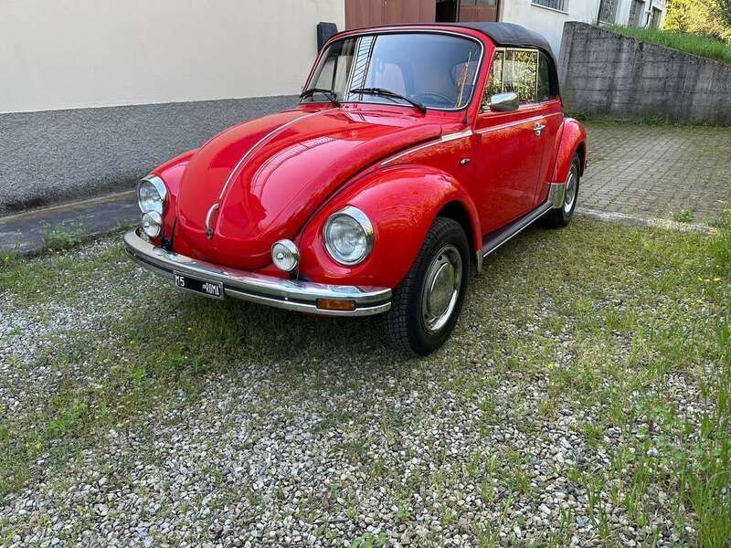Usata VW Käfer 44 CV (32 kW) 1973 Rosso Cabrio