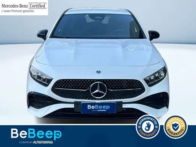 Usata Mercedes A200 Advanced Plus 150 CV (110 kW) 2023 Bianco pastello Berlina