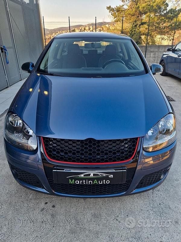 Usata VW Golf V 170 CV (125 kW) 2007 Blu Berlina