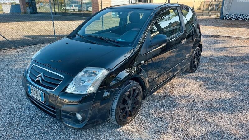 Usata Citroën C2 110 CV (80 kW) 2008 Nero Utilitaria