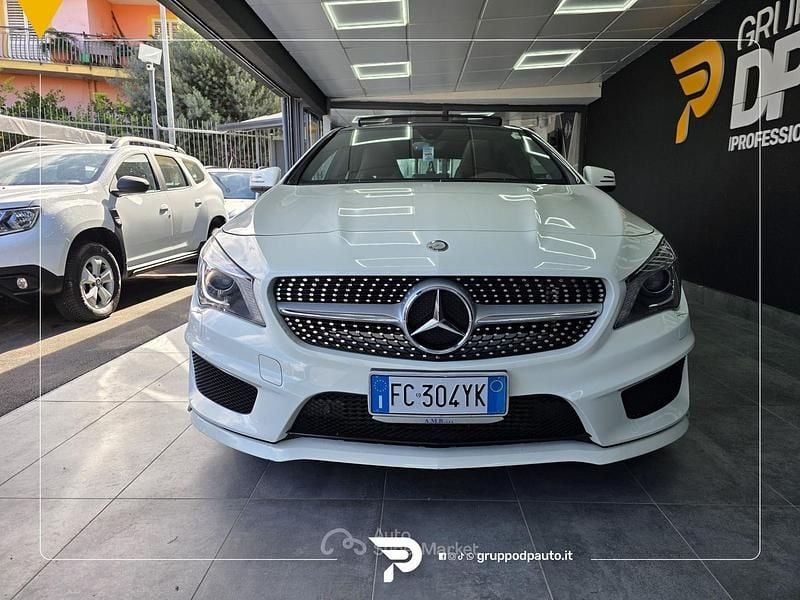 Usata Mercedes CLA200 Premium 136 CV (100 kW) 2016 Bianco Berlina
