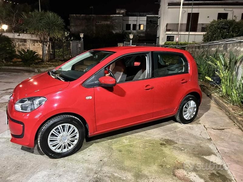 Usata VW up! 74 CV (54 kW) 2014 Rosso Utilitaria