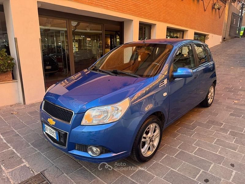 Usata Chevrolet Aveo LS 84 CV (61 kW) 2009 Blu Berlina