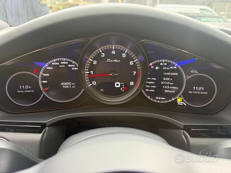 Usata Porsche Cayenne Turbo 549 CV (403 kW) 2019 Nero SUV