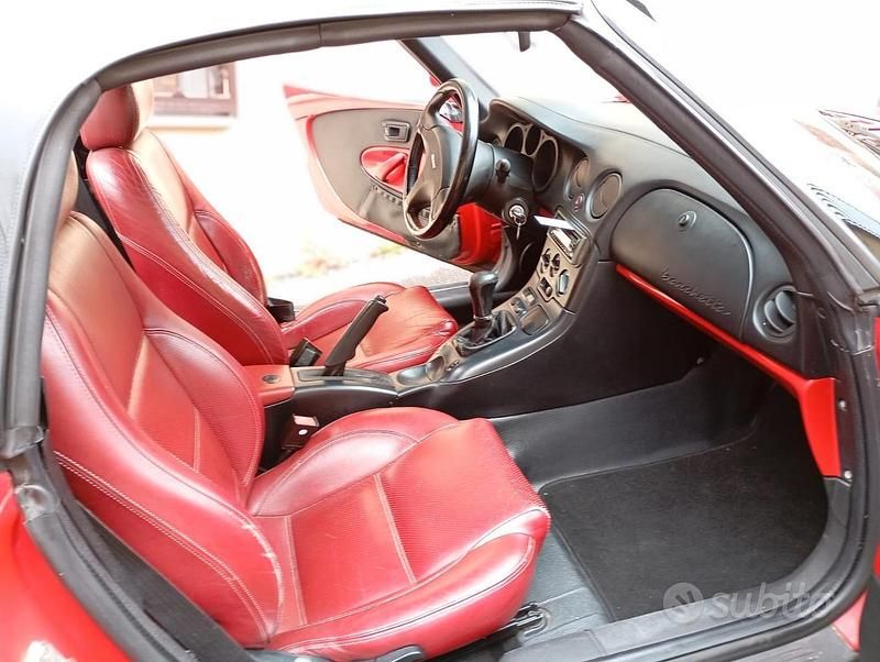 Usata Fiat Barchetta 131 CV (96 kW) 1997 Rosso Cabrio
