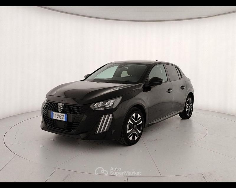 Usata Peugeot 208 Allure 101 CV (74 kW) 2025 Nero Utilitaria
