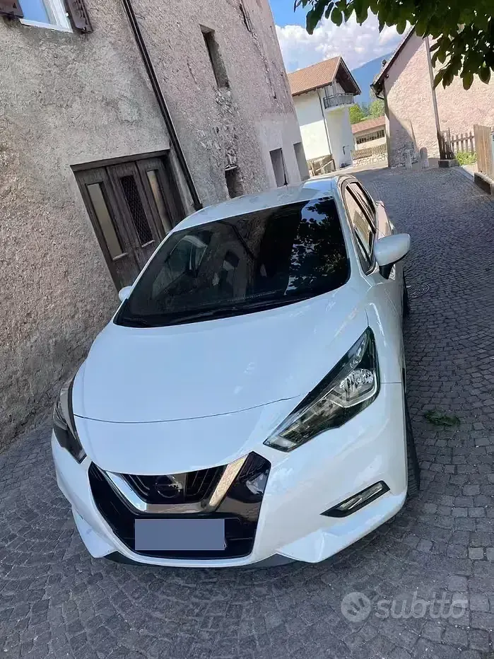 Usata Nissan Micra 90 CV (66 kW) 2019 Bianco Utilitaria