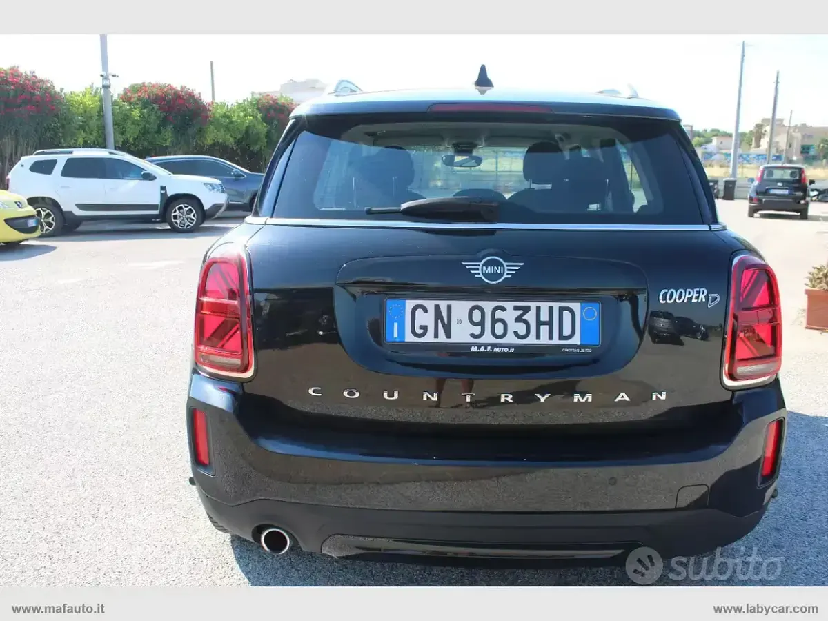 Usata Mini Cooper D Countryman Essential 150 CV (110 kW) 2023 Nero SUV