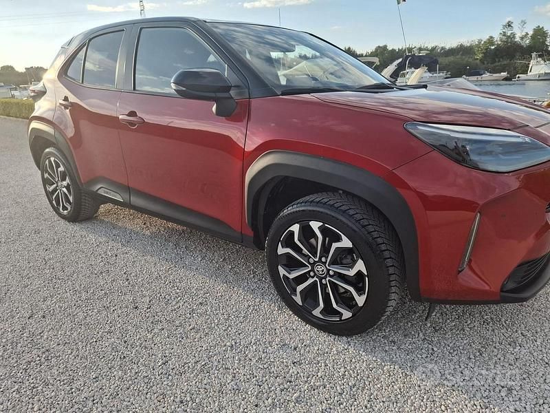 Usata Toyota Yaris Trend 2022 Rosso Berlina