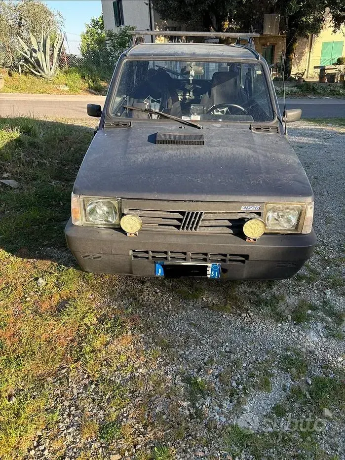 Usata Fiat Panda 4x4 50 CV (36 kW) 1993 Blu Utilitaria