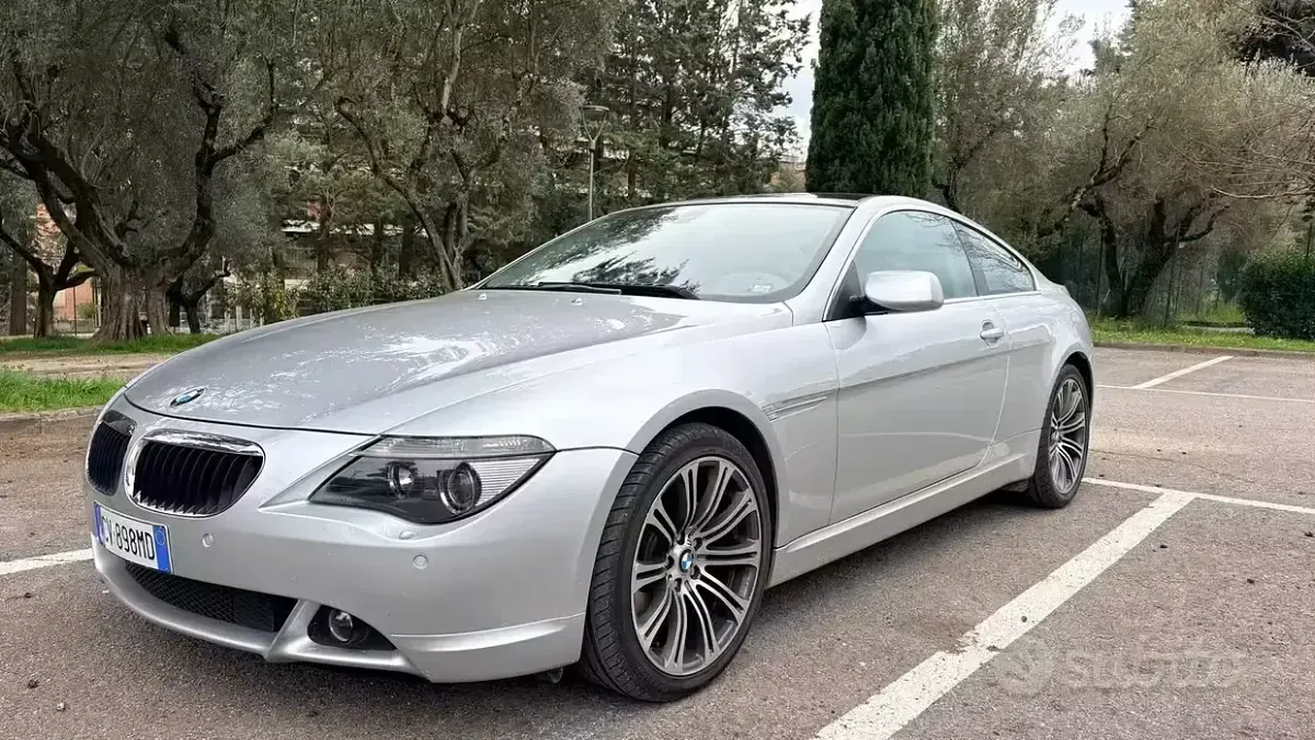 Usata BMW 630 Efficient Dynamics 258 CV (189 kW) 2005 Grigio Coupé