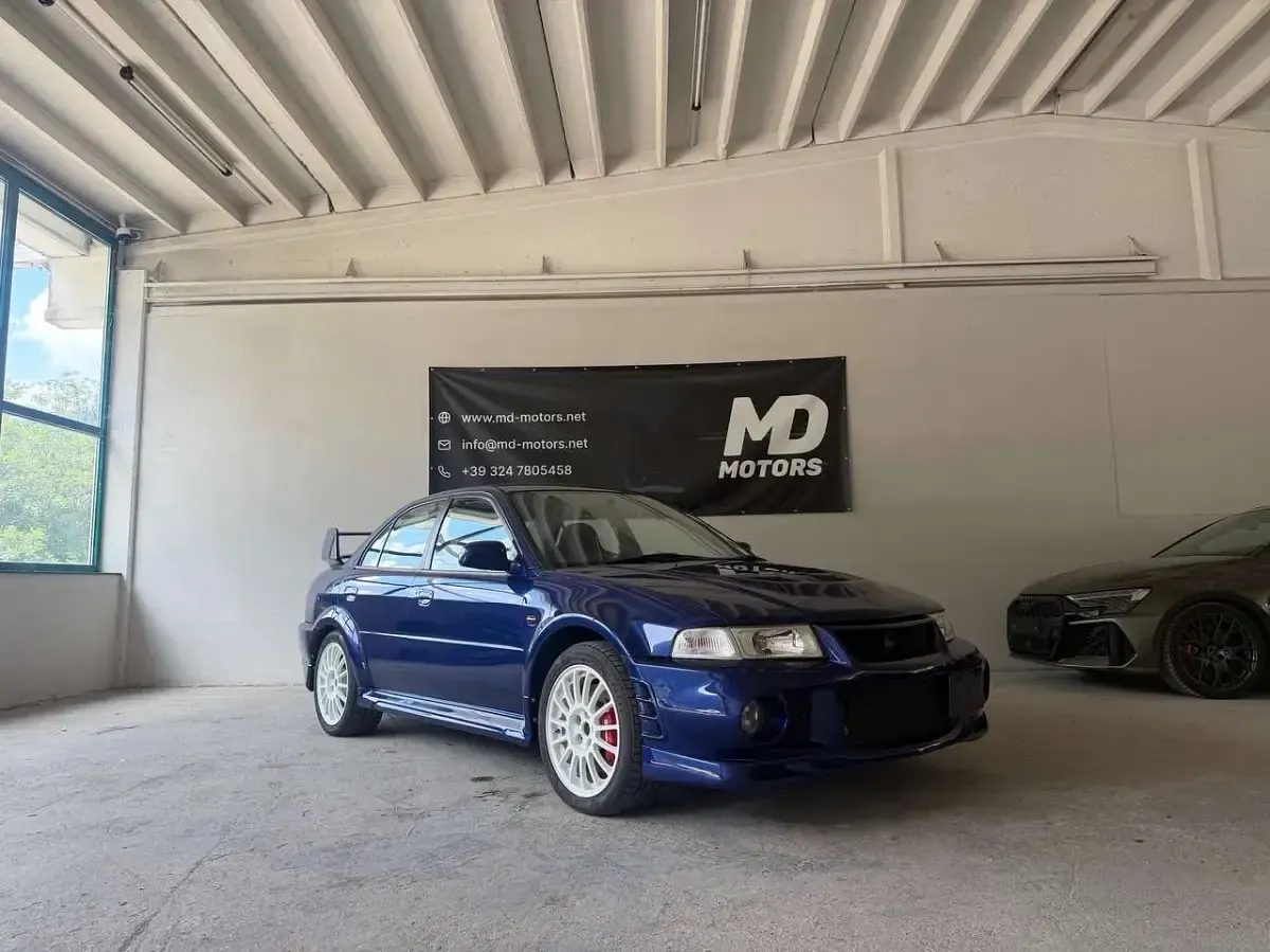 Usata Mitsubishi Lancer Evolution 280 CV (205 kW) 1999 Icelle blue Berlina