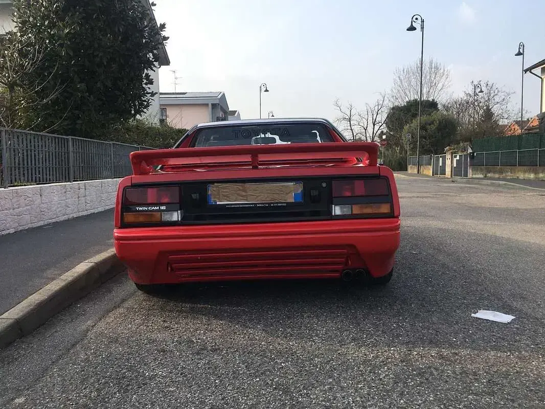 Usata Toyota MR2 116 CV (85 kW) 1987 Rosso Coupé