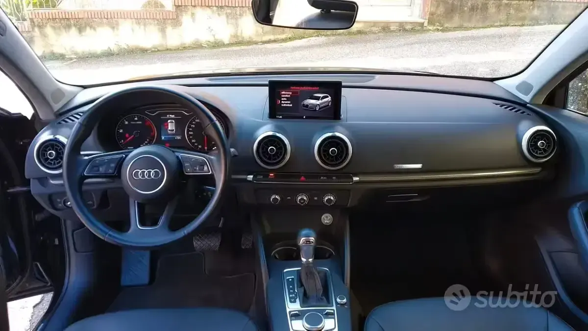 Usata Audi A3 Design 150 CV (110 kW) 2018 Nero Berlina