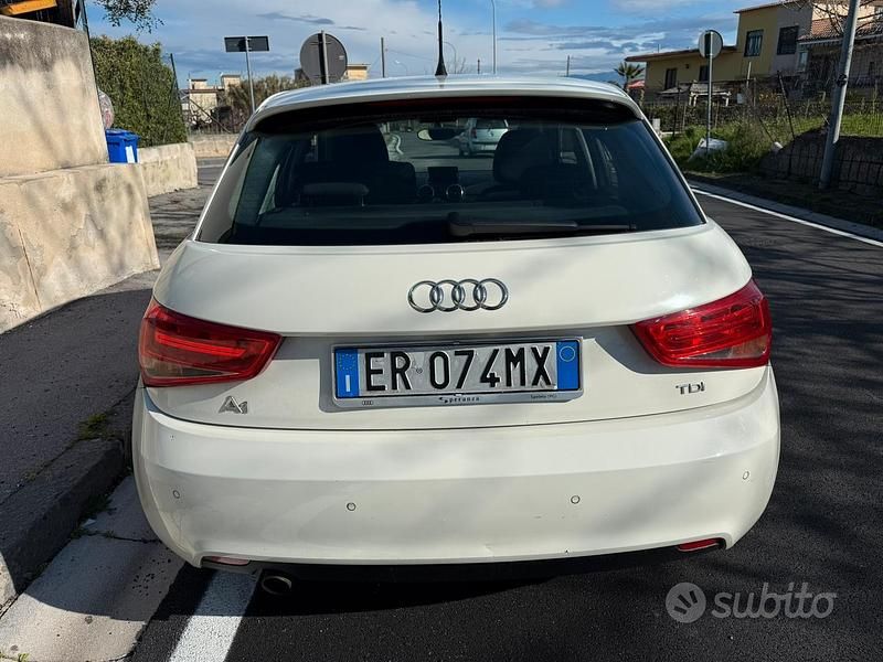 Usata Audi A1 2014 Bianco Utilitaria