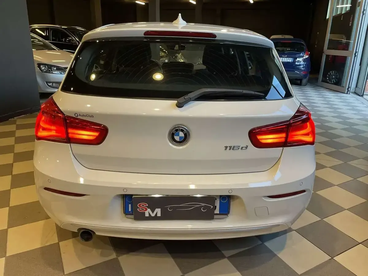 Usata BMW 116 116 CV (85 kW) 2016 Bianco Utilitaria