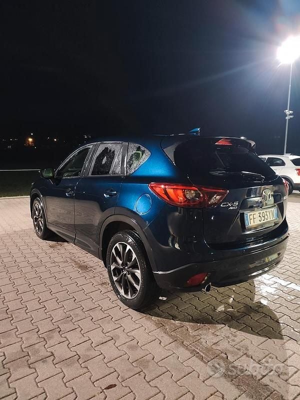 Usata Mazda CX-5 Exceed 175 CV (128 kW) 2016 Blu SUV