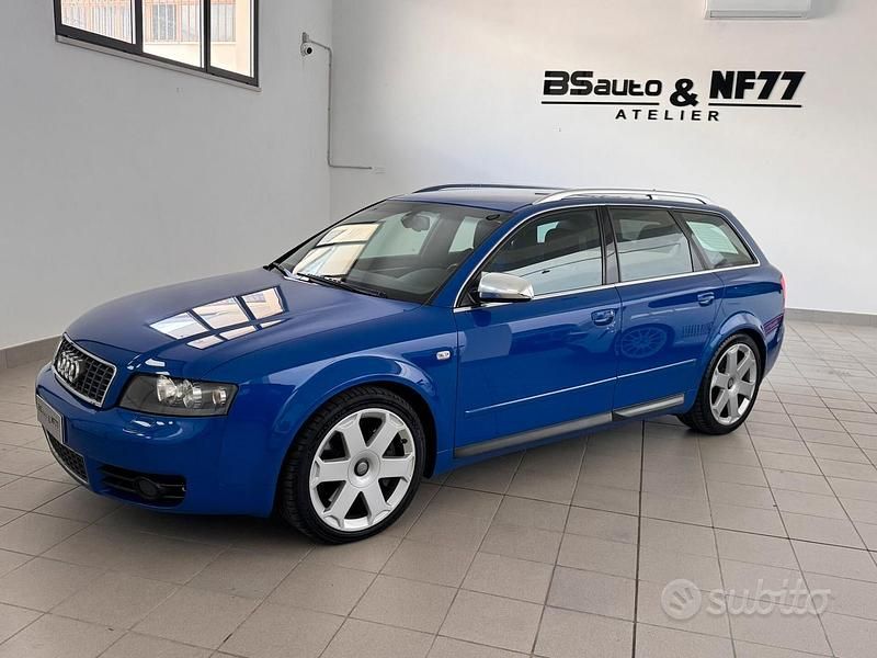 Usata Audi S4 Ambiente 344 CV (253 kW) 2003 Blu Station wagon