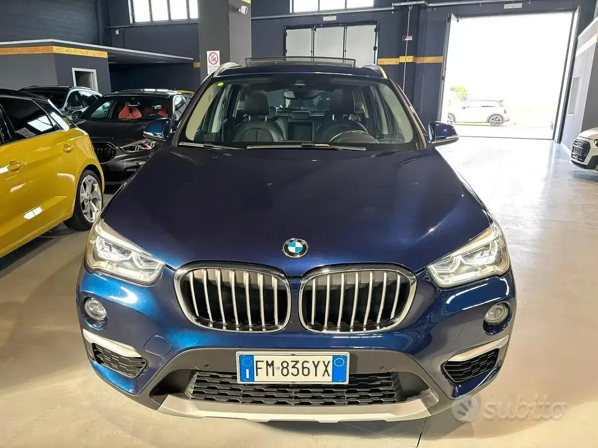 Usata BMW X1 xLine 150 CV (110 kW) 2017 Blu/azzurro SUV