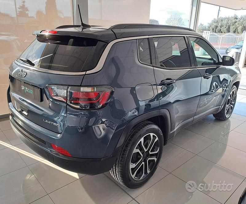 Usata Jeep Compass Limited 130 CV (95 kW) 2022 Blu SUV