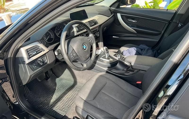 Usata BMW 316 Efficient Dynamics 116 CV (85 kW) 2017 Nero Station wagon