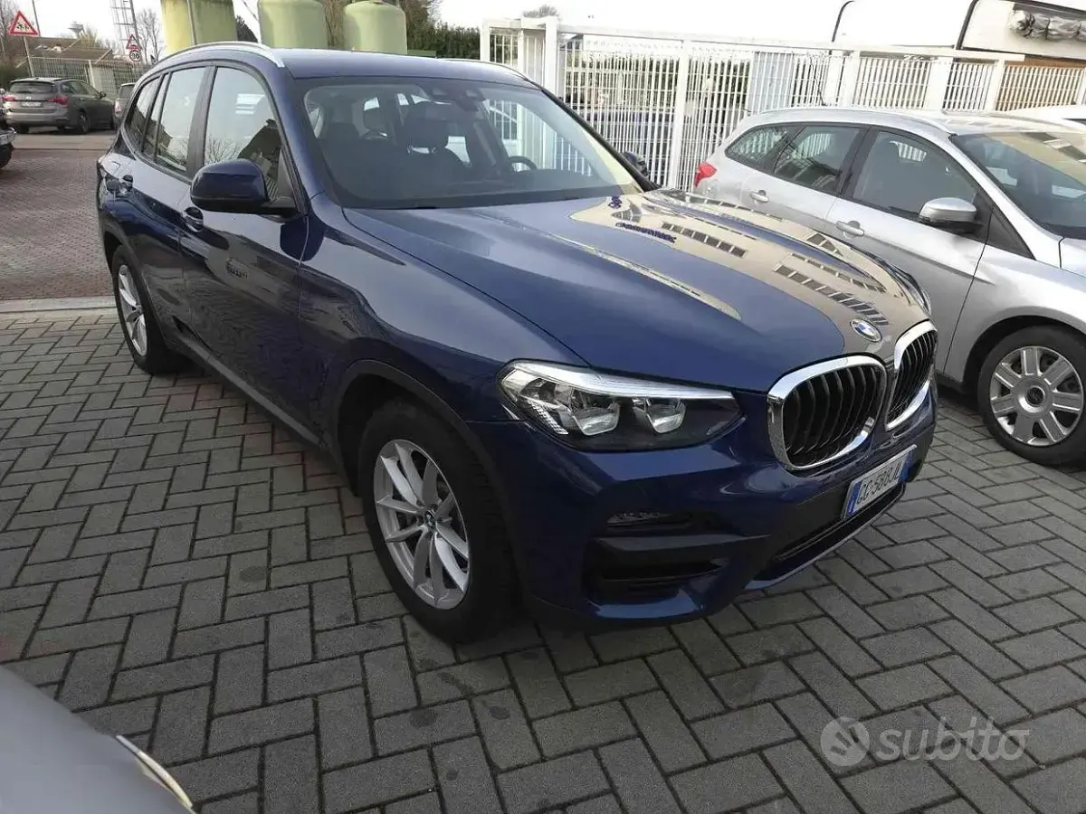 Usata BMW X3 Advantage 184 CV (135 kW) 2021 Bluazzurro SUV