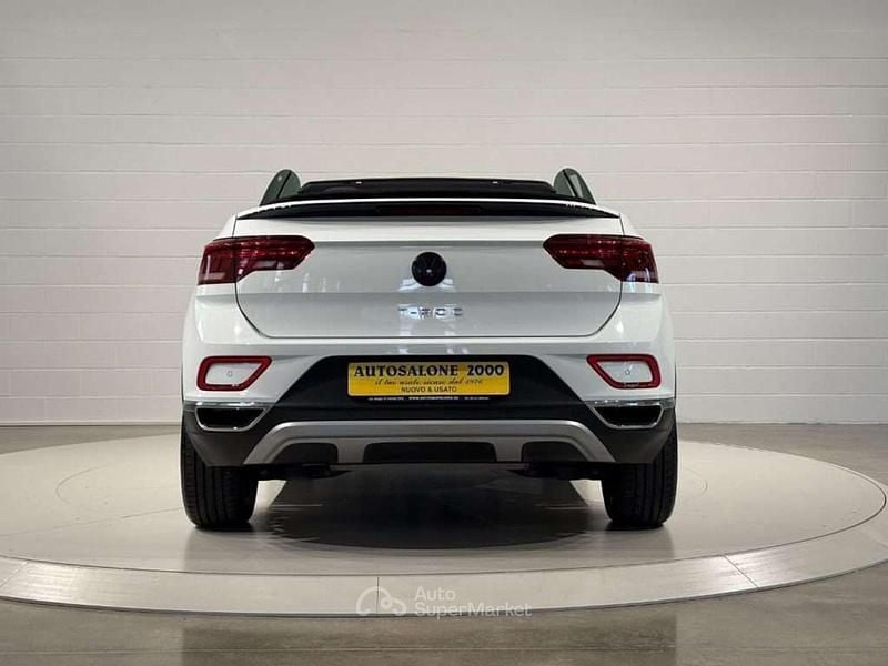 Usata VW T-Roc Cabriolet Style 150 CV (110 kW) 2023 Bianco Cabrio