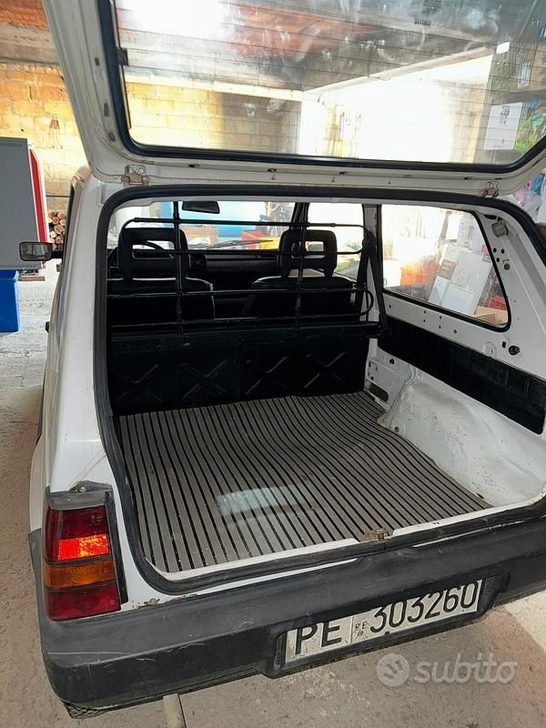 Usata Fiat Panda 4x4 50 CV (36 kW) 1989 Bianco Utilitaria