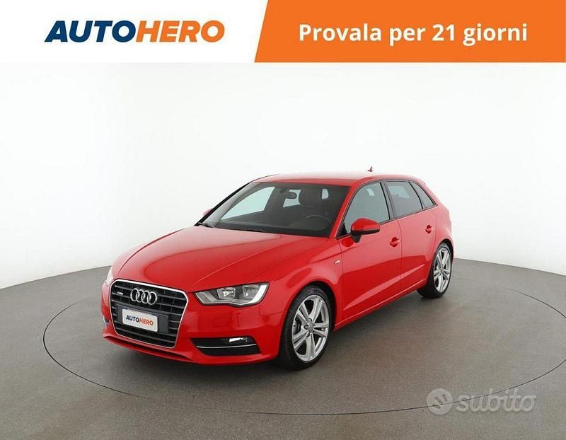Rosso Usata 2014 Audi A3 S-Line Tre volumi | 13.599 € (Buon prezzo) - Immagine 1/2