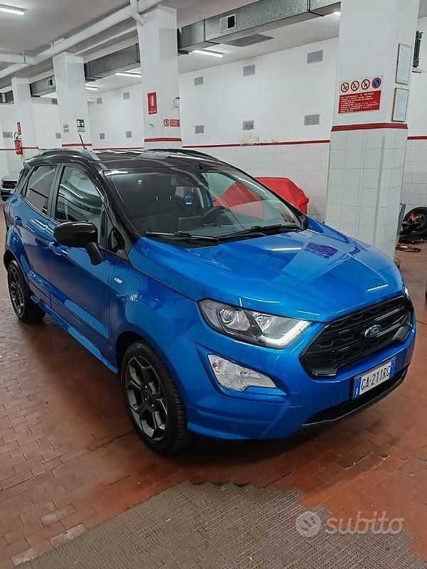 Usata Ford Ecosport ST-Line 95 CV (69 kW) 2020 Blu SUV