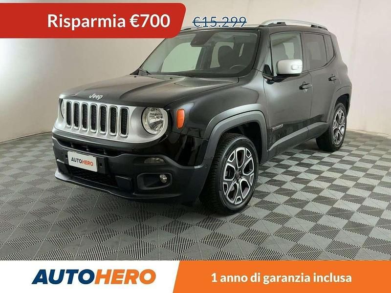 Nero Usata 2016 Jeep Renegade Limited SUV | 14.599 € (Buon prezzo) - Immagine 1/4